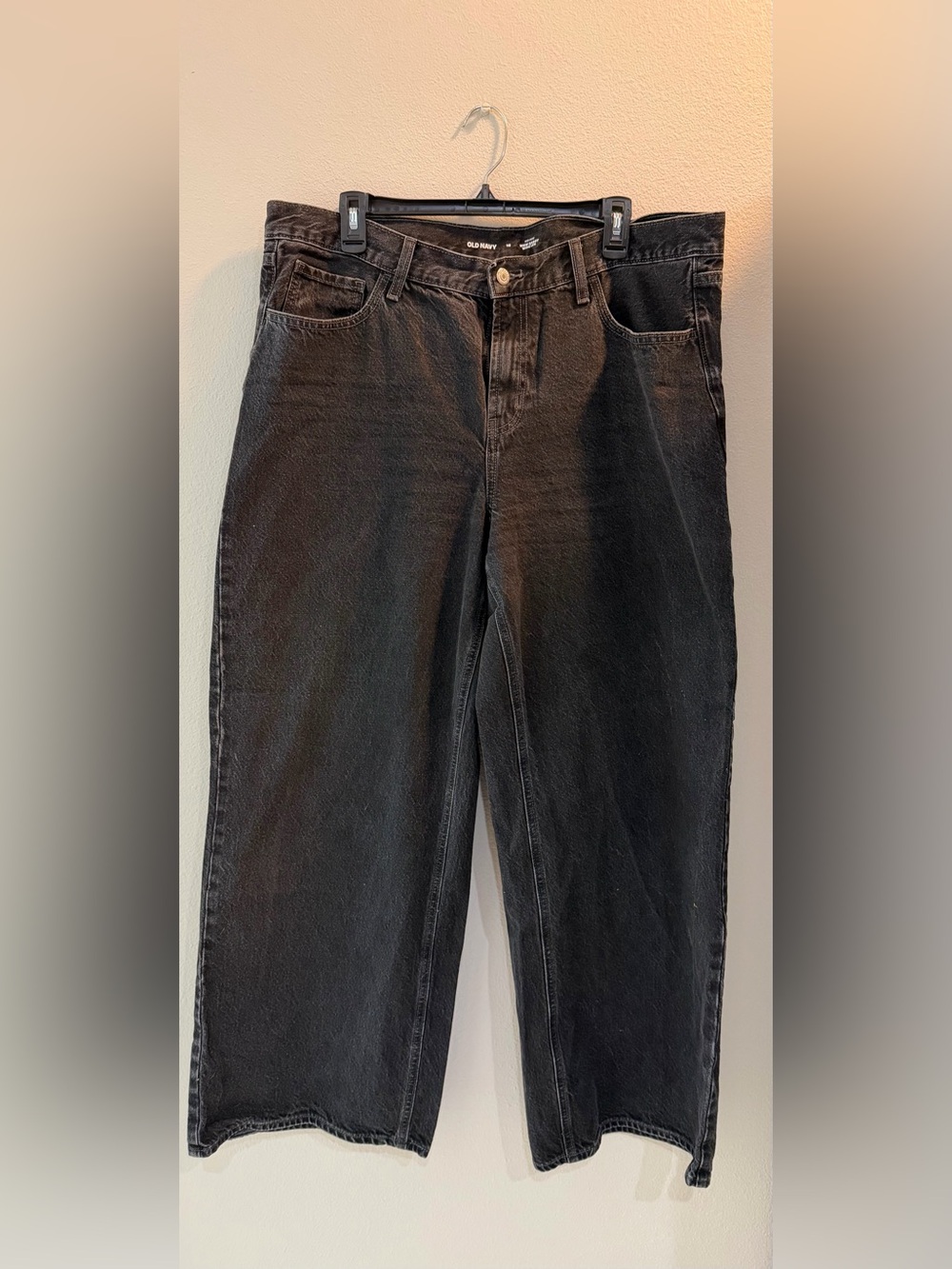 Old Navy Women’s Black Wide Leg Jeans